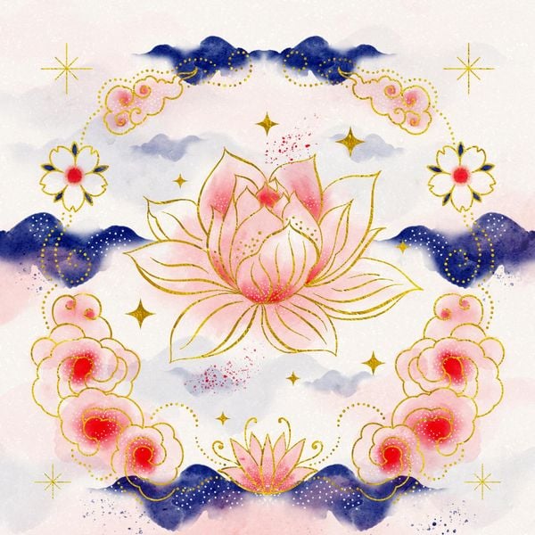 Produktbild: Reiki &ndash; Die Kraft im Hier und Jetzt: 32 Achtsamkeitskarten mit Goldfolie und Goldschnitt, St&uuml;lpdeckelschachtel mit Goldpr&auml;gung und 144-seitiges Buch