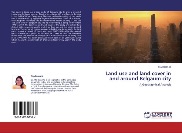 Produktbild: Land use and land cover in and around Belgaum city