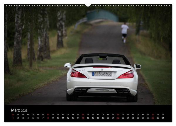 Produktbild: Mercedes-Benz SL 63 AMG (Wandkalender 2026 DIN A2 quer), CALVENDO Monatskalender