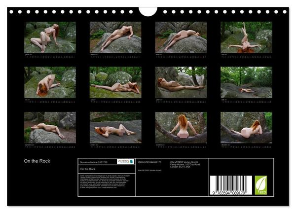 Produktbild: On the Rock (Calendrier mural 2027 DIN A4 vertical), CALVENDO calendrier mensuel