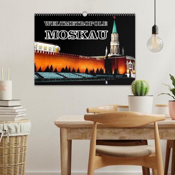 Produktbild: Weltmetropole Moskau (Wandkalender 2026 DIN A3 quer), CALVENDO Monatskalender