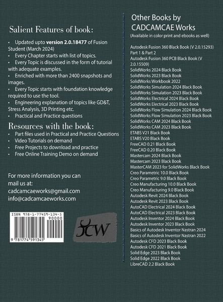 Produktbild: Autodesk Fusion 360 Black Book (V 2.0.18477) Part I