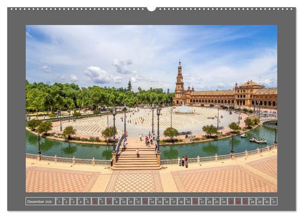 Produktbild: Ein Herz f&uuml;r Sevilla (Wandkalender 2026 DIN A2 quer), CALVENDO Monatskalender