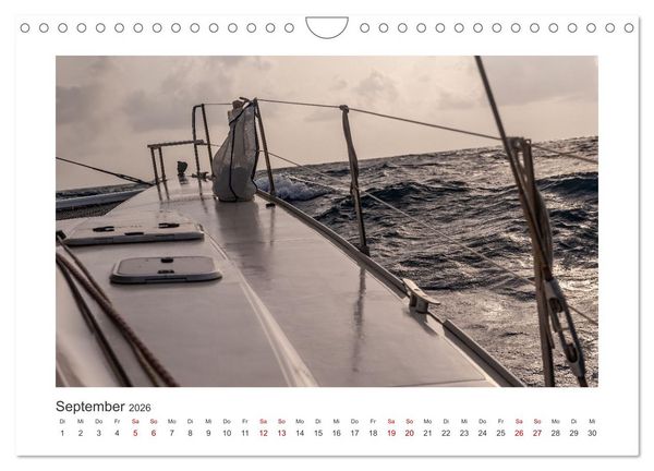 Produktbild: Karibische Segeltr&auml;ume (Wandkalender 2026 DIN A4 quer), CALVENDO Monatskalender