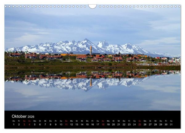 Produktbild: S&uuml;dpatagonien &ndash; das "Ende" der Welt (Wandkalender 2026 DIN A3 quer), CALVENDO Monatskalender
