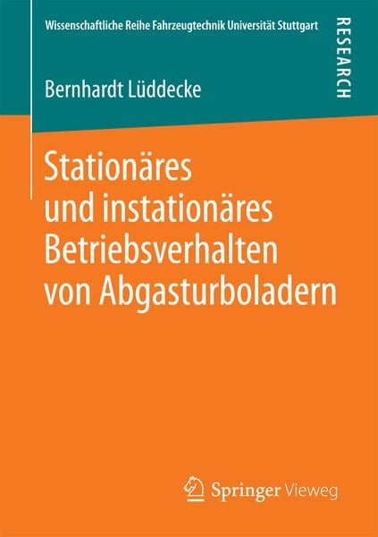 Produktbild: Station&auml;res und instation&auml;res Betriebsverhalten von Abgasturboladern