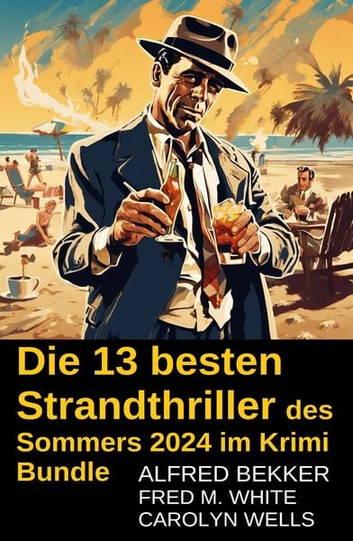 Produktbild: Die 13 besten Strandthriller des Sommers 2024 im Krimi Bundle