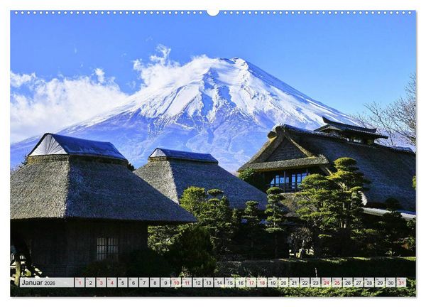 Produktbild: Exotische Bilderreise durch Japan (hochwertiger Premium Wandkalender 2026 DIN A2 quer), Kunstdruck in Hochglanz