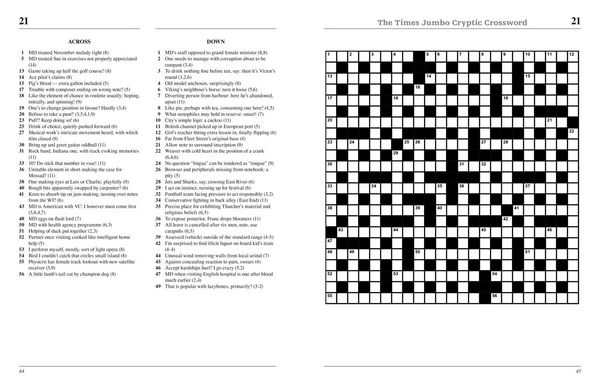 Produktbild: Times Jumbo Cryptic 24 Pb