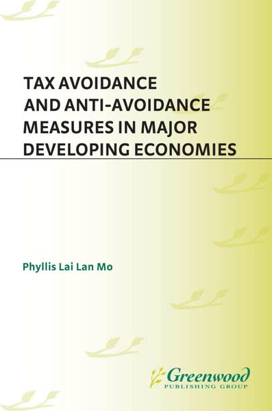 Produktbild: Tax Avoidance and Anti-Avoidance Measures in Major Developing Economies
