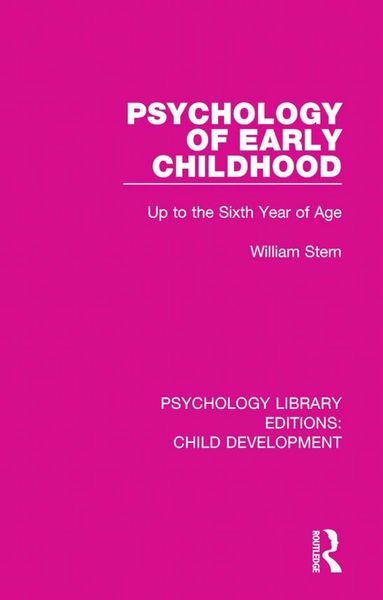 Produktbild: Psychology of Early Childhood