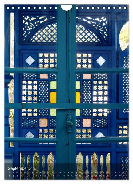Produktbild: Sidi bou Sa&iuml;d - Die blaue Stadt Tunesiens (Wandkalender 2026 DIN A4 hoch), CALVENDO Monatskalender