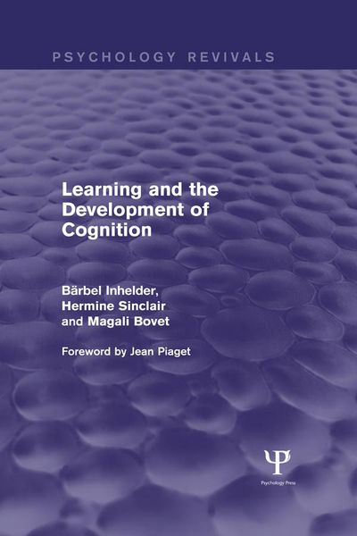 Produktbild: Learning and the Development of Cognition (Psychology Revivals)