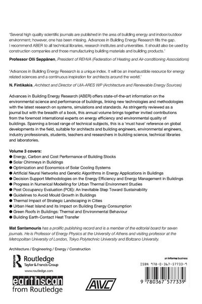 Produktbild: Advances in Building Energy Research