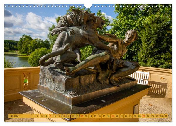 Produktbild: Schloss Impressionen - Residenz- und Landeshauptstadt Schwerin (Wandkalender 2026 DIN A3 quer), CALVENDO Monatskalender