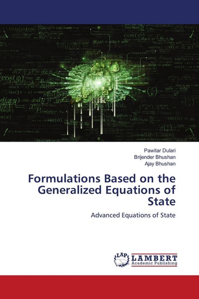 Produktbild: Formulations Based on the Generalized Equations of State