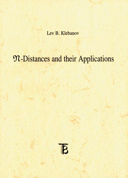 Produktbild: N-Distances and Their Applications