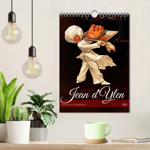 Produktbild: Jean d'Ylen - Juwelen der Plakatkunst (Wandkalender 2026 DIN A4 hoch), CALVENDO Monatskalender