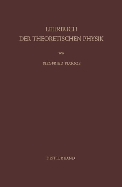 Produktbild: Lehrbuch der Theoretischen Physik