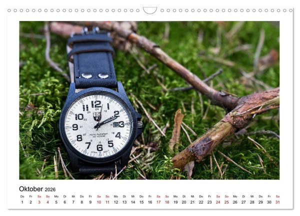 Produktbild: Uhren aus aller Welt - Die Fortsetzung (Wandkalender 2026 DIN A3 quer), CALVENDO Monatskalender