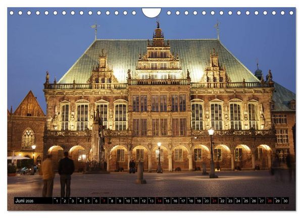 Produktbild: Deutschlands Hauptst&auml;dte (Wandkalender 2026 DIN A4 quer), CALVENDO Monatskalender