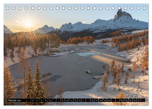Produktbild: Wunderlandschaften (Tischkalender 2026 DIN A5 quer), CALVENDO Monatskalender