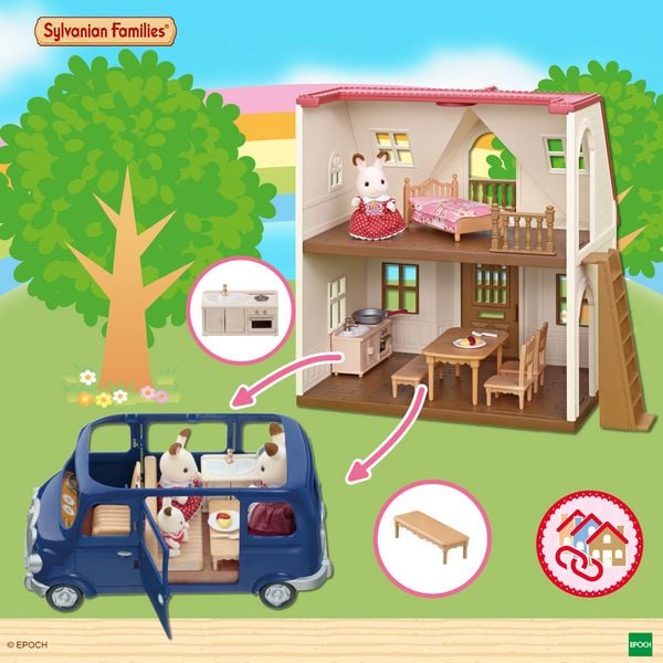 Produktbild: Sylvanian Families 5274 - Familien-Siebensitzer