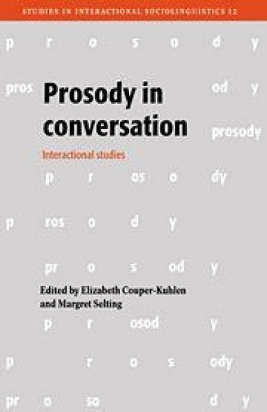 Produktbild: Prosody in Conversation
