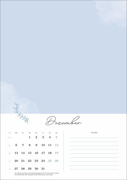 Produktbild: Kreativkalender Gl&uuml;cksmomente A4 2027
