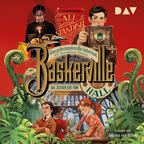 Produktbild: Baskerville Hall – Das geheimnisvolle Internat der besonderen Talente. Teil 2: Das Zeichen der Fünf