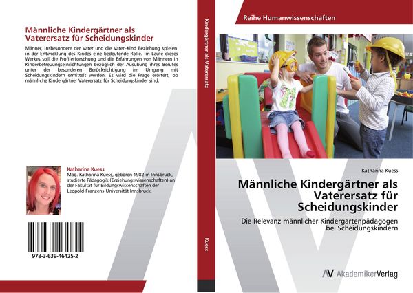 Produktbild: M&auml;nnliche Kinderg&auml;rtner als Vaterersatz f&uuml;r Scheidungskinder