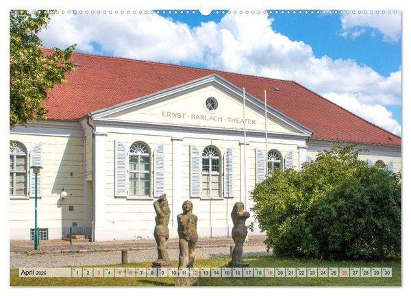 Produktbild: Altes G&uuml;strow (Wandkalender 2026 DIN A2 quer), CALVENDO Monatskalender