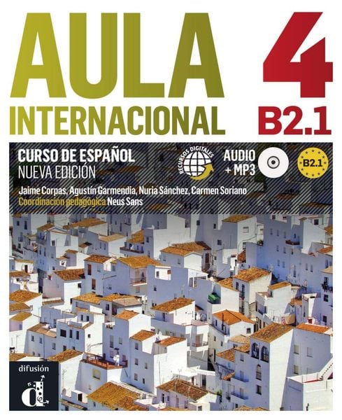 Produktbild: Aula Internacional 4. Curso de Espa&ntilde;ol. Nueva Edicion