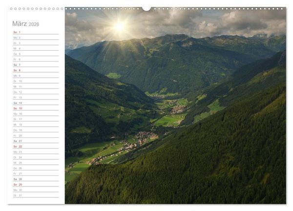Produktbild: Wundervolle Pl&auml;tze in S&uuml;dtirol (Wandkalender 2026 DIN A2 quer), CALVENDO Monatskalender