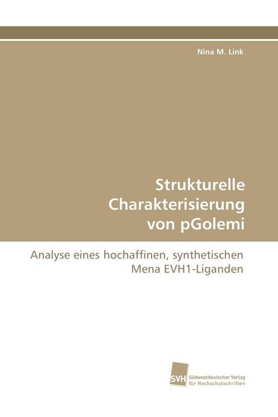Produktbild: Strukturelle Charakterisierung von pGolemi