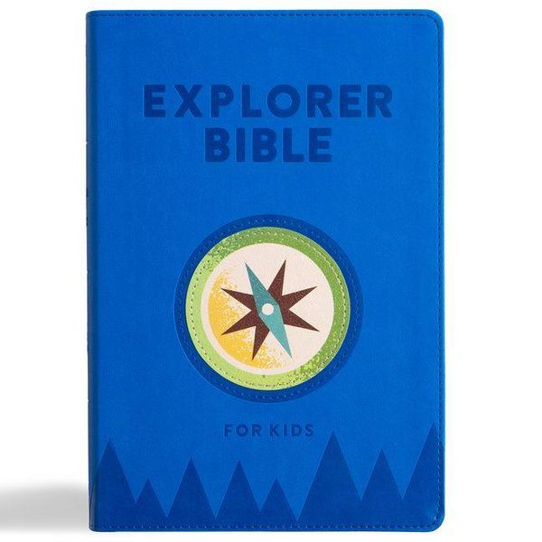 Produktbild: KJV Explorer Bible for Kids, Royal Blue Leathertouch