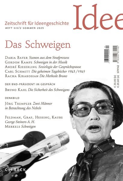 Produktbild: Zeitschrift f&uuml;r Ideengeschichte Heft XIX/2 Sommer 2025