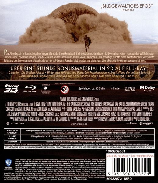 Dune - 3D (+ Blu-ray)