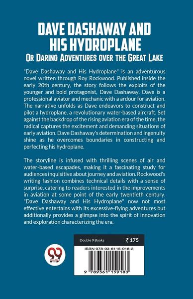 Produktbild: Dave Dashaway And His Hydroplane Or Daring Adventures Over The Great Lake