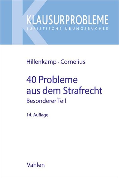 Produktbild: 40 Probleme aus dem Strafrecht