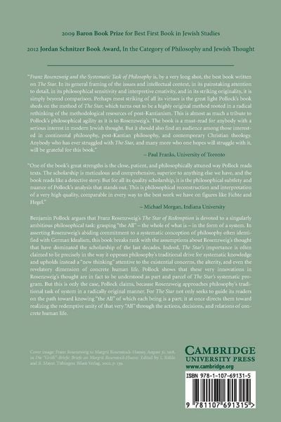 Produktbild: Franz Rosenzweig and the Systematic Task of Philosophy