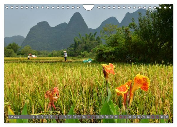 Produktbild: RIVI&Egrave;RE YULONG (Calendrier mural 2026 DIN A4 vertical), CALVENDO calendrier mensuel