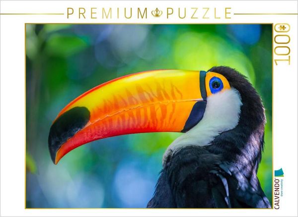 Produktbild: CALVENDO Puzzle Farbenfroher Riesentukan | 1000 Teile Lege-Gr&ouml;&szlig;e 64x48cm Foto-Puzzle f&uuml;r gl&uuml;ckliche Stunden