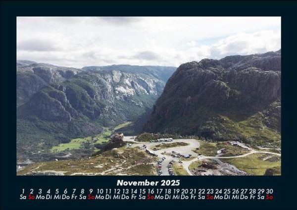 Produktbild: Berglandschaften 2025 Fotokalender DIN A5