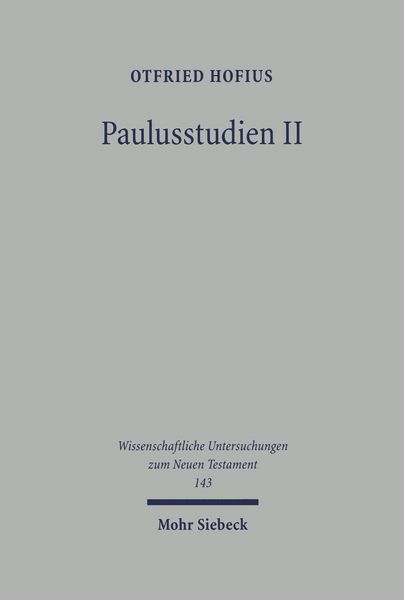 Produktbild: Paulusstudien