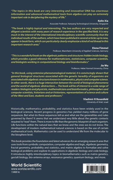 Produktbild: Algebraic Biology, Matrix Genetics, and Genetic Intelligence