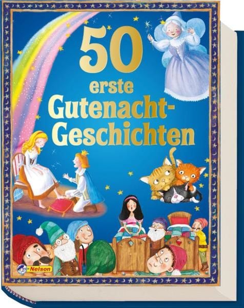 50 erste Gutenacht-Geschichten, Taschenbuch von , Nelson, 978-3-8451-1925-0
