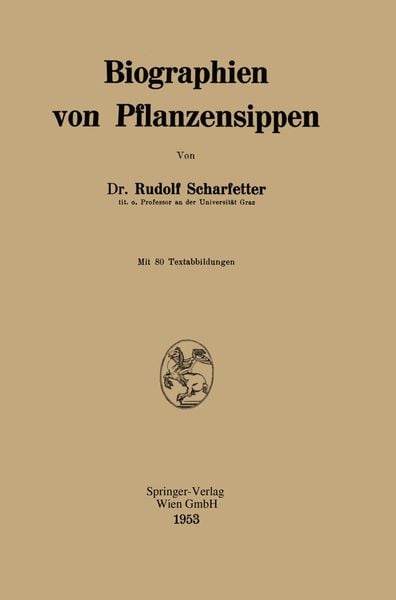 Produktbild: Biographien von Pflanzensippen