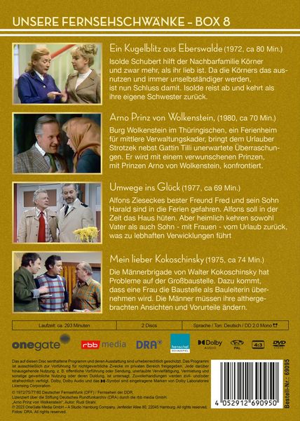 Produktbild: Unsere Fernsehschw&auml;nke - Box 8 [2 DVDs]