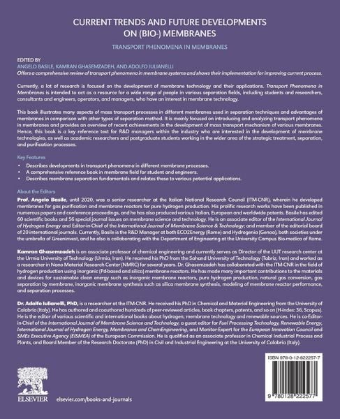 Produktbild: Current Trends and Future Developments on (Bio-) Membranes